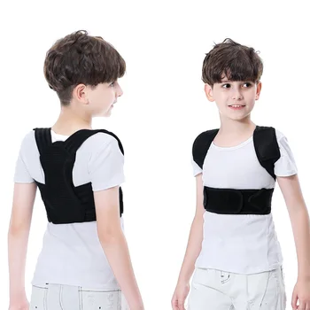 

Children Posture Corrector Corset For Back Support Invisible Lumbar Fixed Belt Under Clothes Hump Correction Brace Health Care