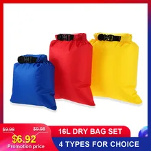 3 шт., водонепроницаемая сумка для спорта, треккинга, плавания, сухая сумка, ультралегкие сухие мешки для плавания, кемпинга, плавания, путешествий, ПВХ сумка