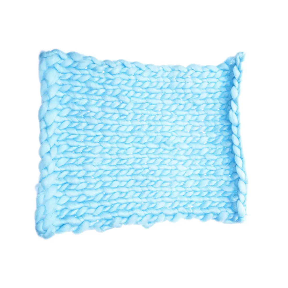 blue45cmX50cm Фон для фотосъемки новорожденных; мягкие детские меховые одеяла из искусственного меха; одеяла для заднего фона; милый детский фон для фотосъемки - Цвет: blue45cmX50cm