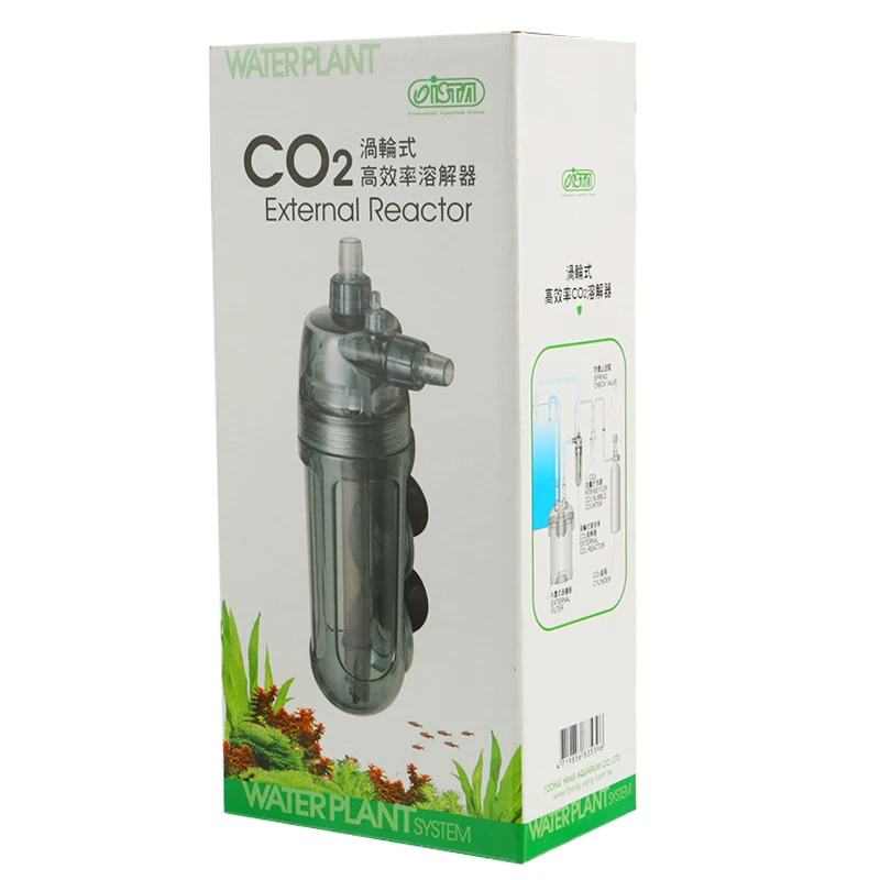 Внешний распылитель CO2 для аквариума 12/16 мм реактор аквариумный вода трава
