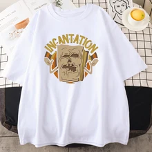 

Incenation Print T-Shirts Women Comfortable Cotton Tops Casual Hip Hop T-Shirt Summer Female Temperament T-Shirt