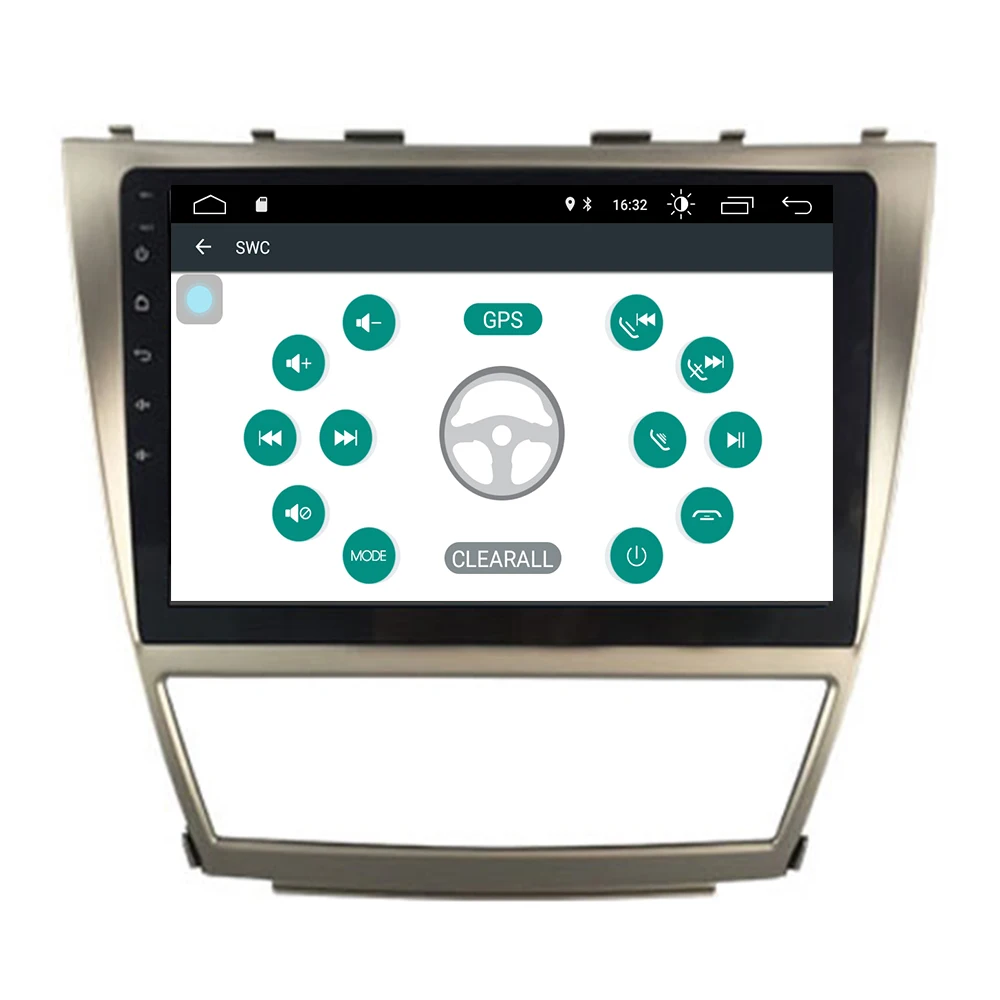 Best 9"android 9.0 car radio multimedia player For Toyota Camry 2007 2008 2009 2010 2011 2 din car dvd gps navigation stereo 2