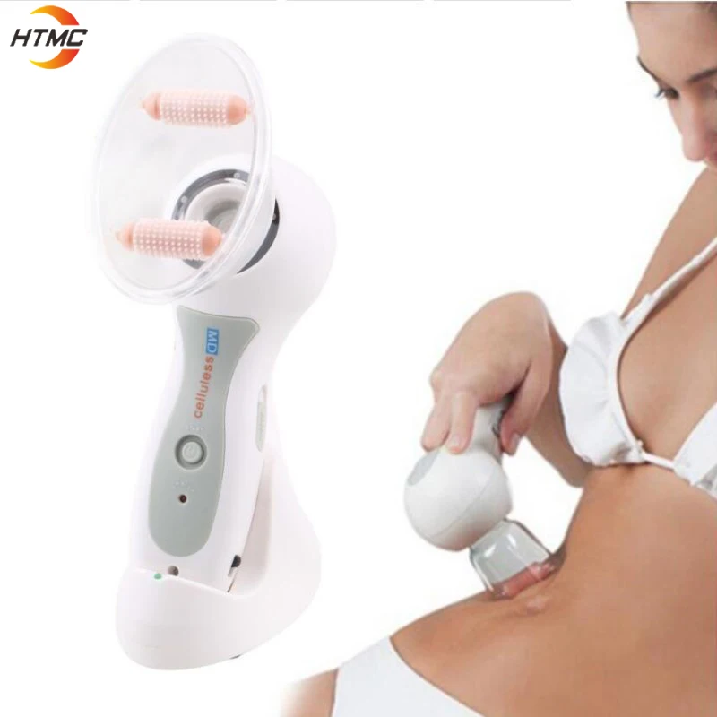 

HTMC Women Body Breast Massage Vacuum Cupping Anti-Cellulite Massager Therapy Treatment chest Massager