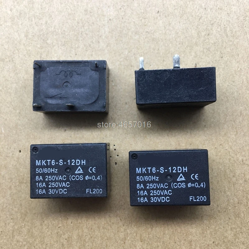 10 шт./лот реле MKT6-S-12DH 7520-1A-12V-16A | Обустройство дома