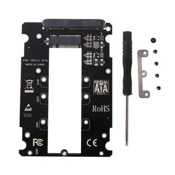 

NGFF to SATA M.2 SSD Box SATAIII 2.5" SSD 2230 2242 2260 2280mm SDD Adapter Card C26