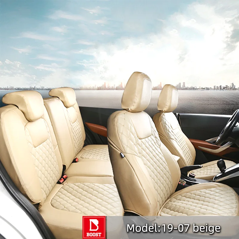 Чехол для автокресла BOOST Honda Airwave 2008 Gj1 полный комплект 5 сидений правый руль