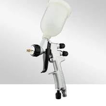 Портативный профессиональный 1,0 мм HVLP Воздушный пистолет-распылитель мини-гелкоут для покраски Аэрограф для автомобилей и дома и магазина