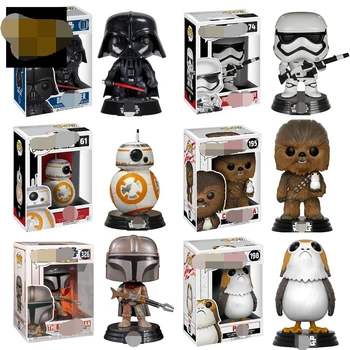 

Pop 66 138 139 146 Storm Star Warrior Jyn Cassian Captain PVC Doll Action Figure Model Toys For Children Gift Collection Toy