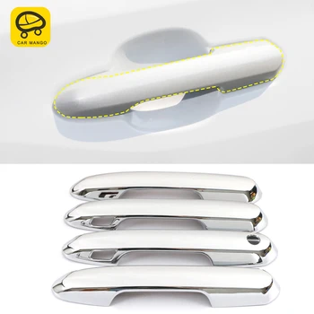 

CarManGo For Toyota Rav 4 XA50 2019 2020 Car Outside Door Handle Cover Chrome Protector Trim Frame Sticker Exterior Accessories