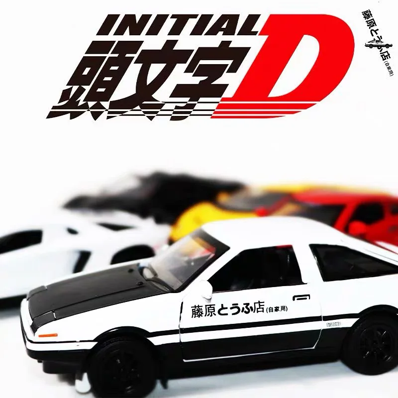 Модели автомобилей начальная D TRUENO AE86 сплав металл Diecasts игрушка транспортные