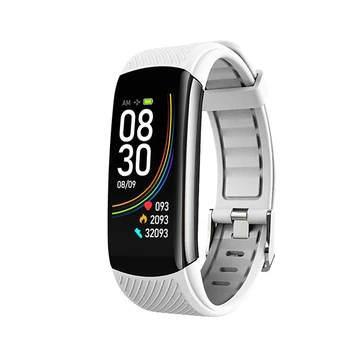 

C6T Bracelet Watch Information Push Sleep Exercise Step IP67 Sports Smart Bracelet White