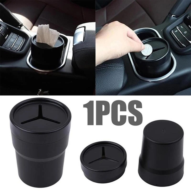 

Car Silicone Multifunction Mini Pen Tissue Holder Coin Box Trash Bin Container
