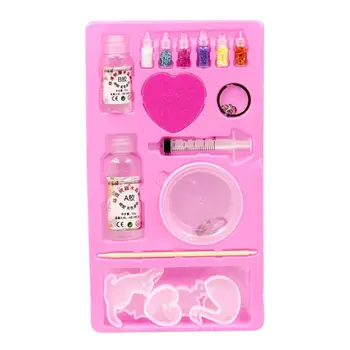 

1Set Crystal Epoxy Resin Mold Pendant Casting Mould Handmade DIY Crafts Jewelry Making Tools