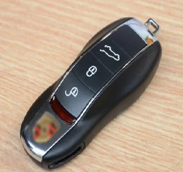 Для PORSCHE 92A 970 981 911 991 918 MACAN Boxter ключи Чехол Держатель пульта ДУ Fob в виде ракушки Aut защитный из натурального углеродного волокна