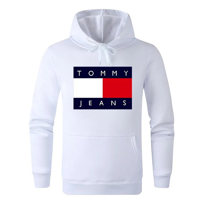 

2019 Tommy High Quality hilfigger Brand Hilfigeringlys Men's Women's Hoodies Pullover Adults Sweatshirt
