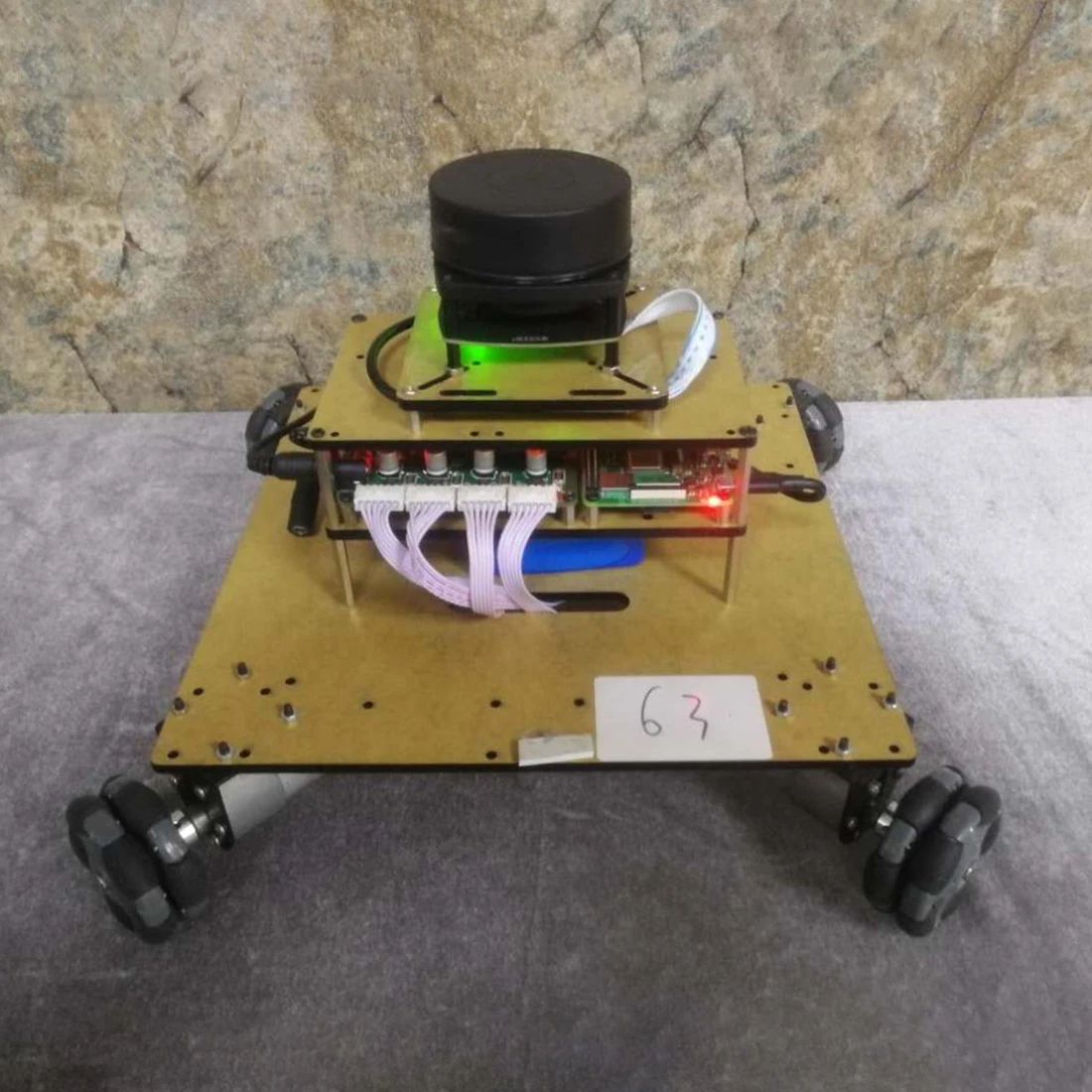 Робот операционная система Ailibot всенаправленный робот автомобильный комплект-04 версия