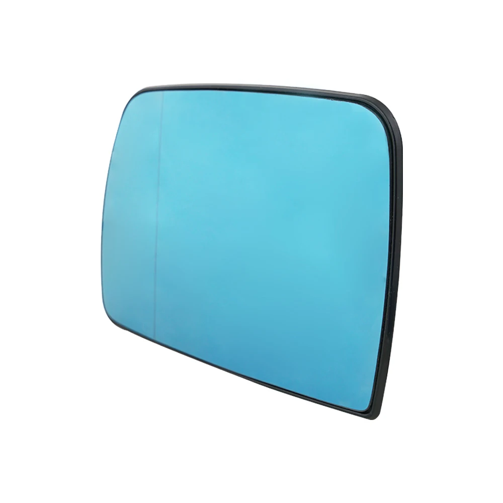 Car Heated Door Wing Mirror Glass Blue Right Left Side For BMW X5 E53 2000-2002 2003 2004 2005 2006 Mirror Replacement Rearview