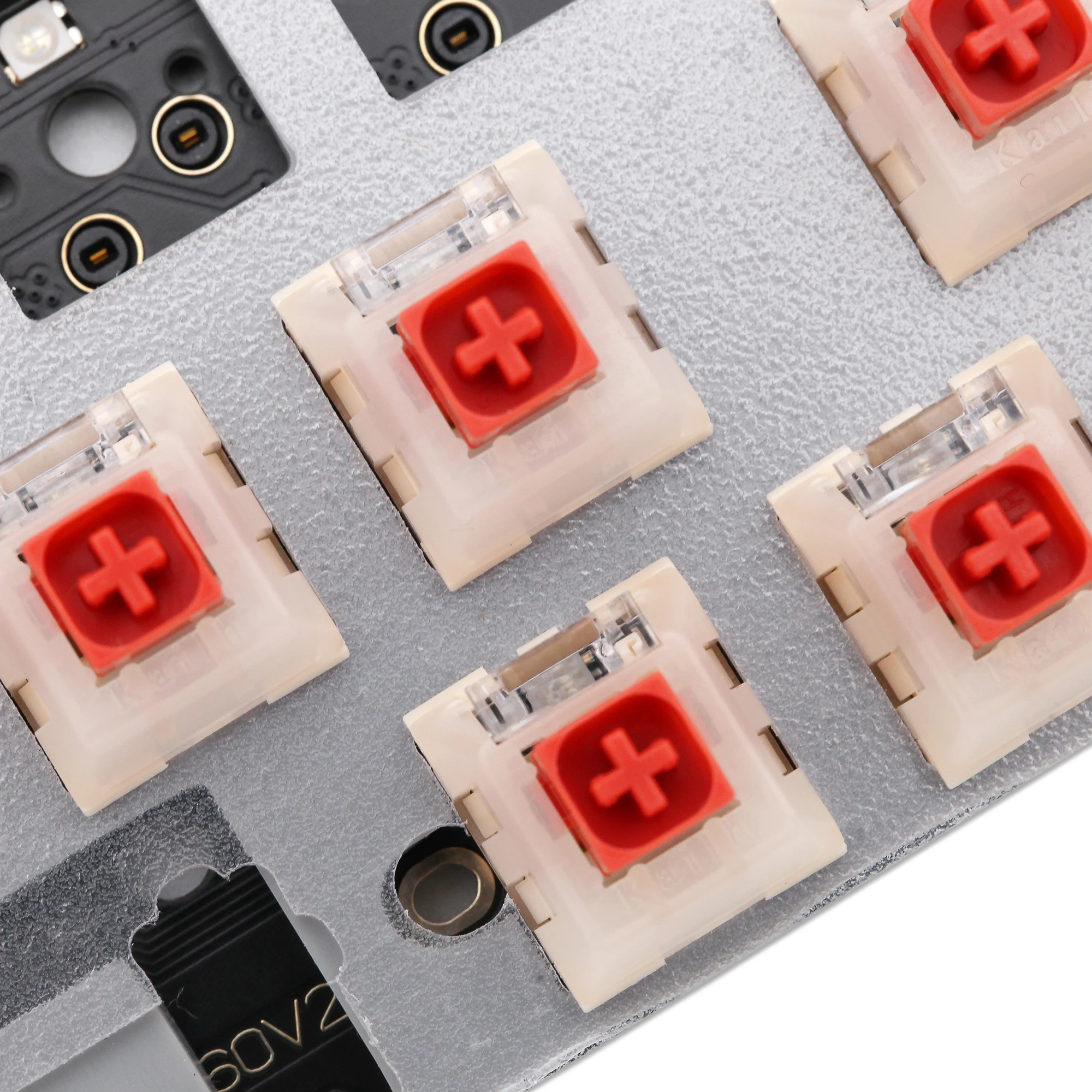 Absorção de Ruído de Amortecimento de Som de Silicone Insonorização entre Placa e Pcb Semelhante com Efeito de Espuma para Bm60 Poker Iso ec - Imagem 5