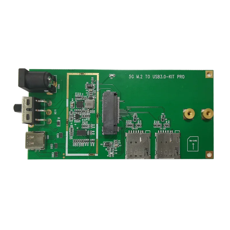 5G плата адаптера модуля NGFF к Type C Φ M.2 USB 3 0 Kit pro с двойным слотом для sim карты nano Quectel