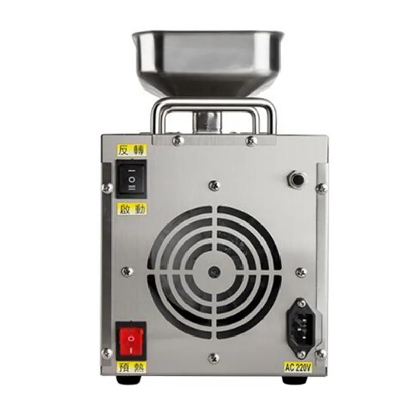 Nut Seed Walnut Oil Press Machine Small Coconut Oil Extractor Cocoa Bean Rapeseed Oil Expeller Flaxseed Oil Processing Machine 4