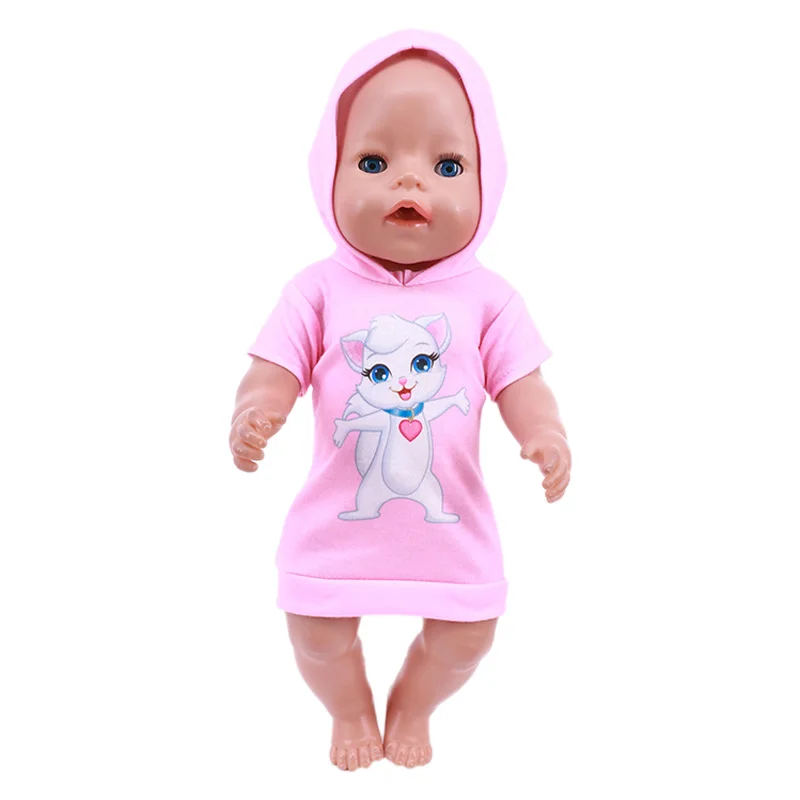 Handmade Reborn Clothes Accessories For Born Baby 43 Cm & 18 Inch American Doll Girl Toys & Our Generation