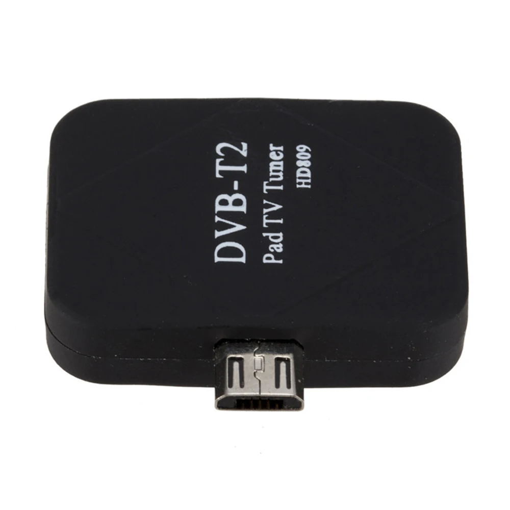 DVB-T2 Pad USB ТВ-тюнер DVB-T2 DVB T2 DVB-T донгл ТВ-приемник HD Цифровое ТВ часы Live tv палка для Android Pad телефон планшет ПК