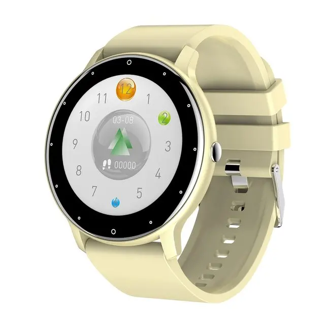 Men Women Smart Watch Full Touch Screen Watches Sport Fitness Tracker IP67 Waterproof Bluetooth Weather Forecast Smartwatch 2021 