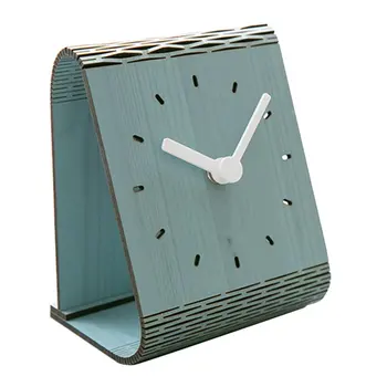 

American Desktop Clock Modern Minimalist Desktop Decoration Table Clock Bedroom Mute Pendulum Clock Home Wall Clock