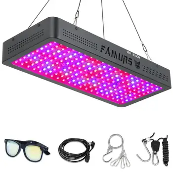 

Famurs 2000W led grow light full spectrum Triple Chip for grow tent indoor plants seed veg bloom fitolampy with IR UV