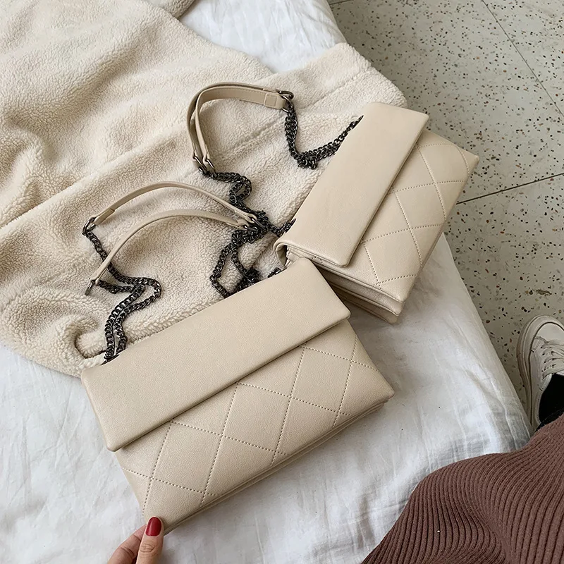 

Lattice Leather Crossbody Bags For Women 2020 Luxury Handbag Designer Ladies Hand Shoulder Messenger Bag Sac A Main Female Sling
