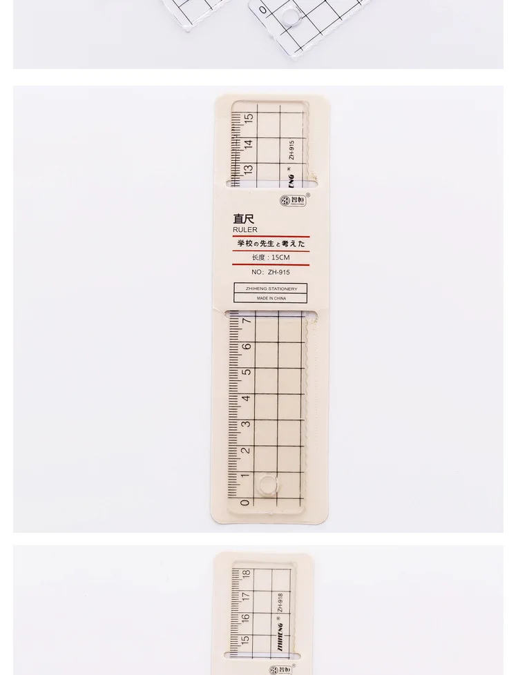 Образец прозрачной акриловой линейки милые измерительные Прямые Линейки инструмент для рисования рекламные канцелярские принадлежности подарок школьные принадлежности