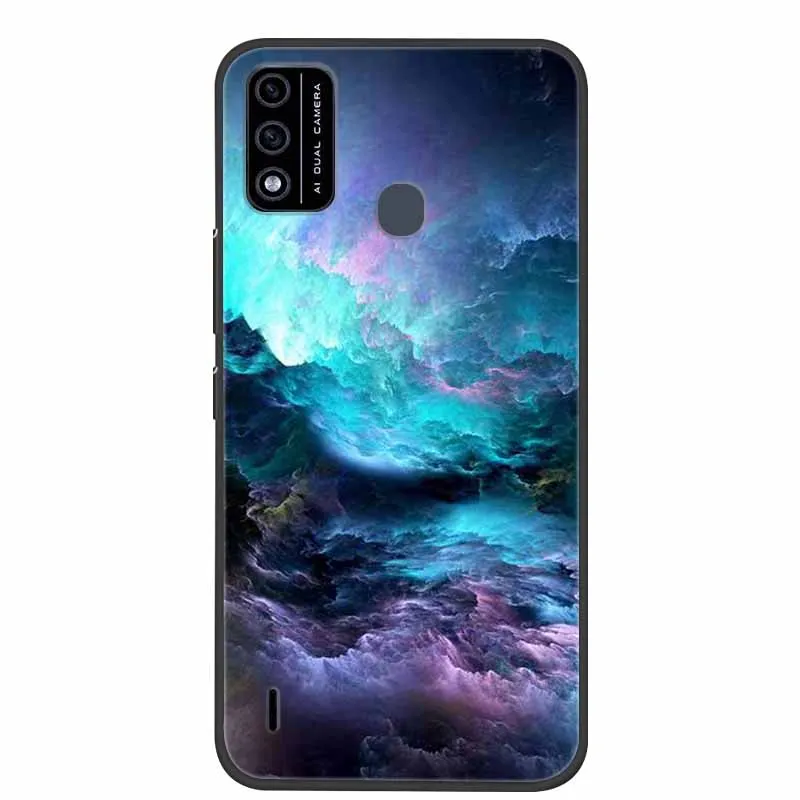 For Itel A48 Case Soft Silicone Cool Cartoon Case For Itel A48 Back Cover for ITEL A 48 Cases Fashion TPU Phone Fundas New Capa phone pouch for running Cases & Covers