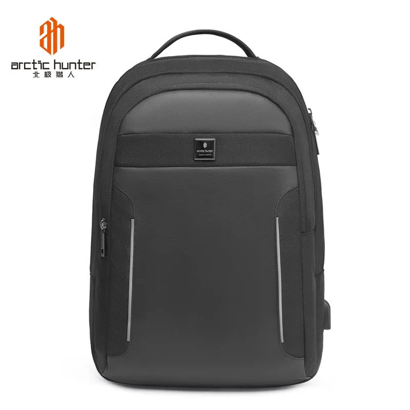 

New Style Large Capacity Backpack Men's Business Casual USB Rechargeable Waterproof Backpack Multi-functional Computer Bag