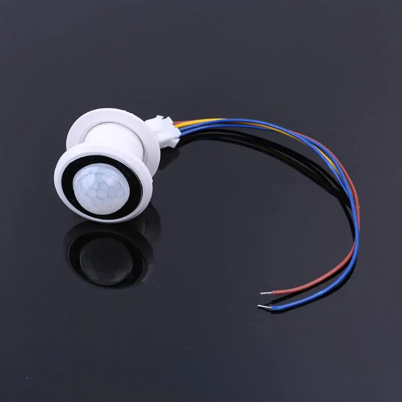 Прямая поставка и MR-HW08F PIR инфракрасный луч датчик движения наружное ночное освещение дома переключатель детектор Oct.29