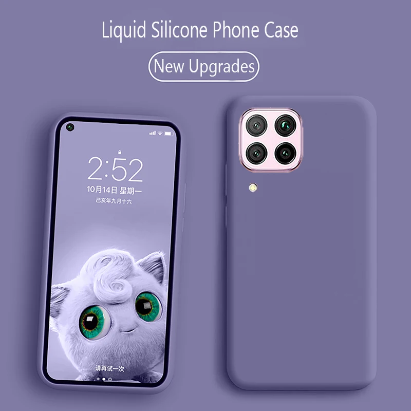 Тонкий силиконовый чехол для Huawei P40 P30 P20 Mate 30 20 Lite Honor 10i 8X 9X Pro Nova 6 se P Smart Z Y9 2019