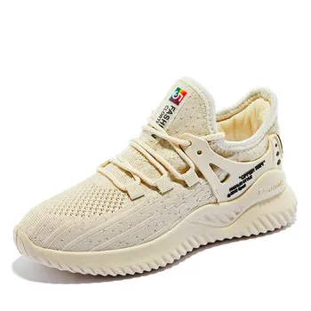 

Spring and Summer Flyknit Women's Shoes Sports Casual Tide Shoes Wild Small White Shoes Fashion Sneakers Women's Vulcanize Shoes