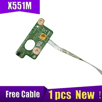 

New!!! 1 pcs With Cable For Asus X551 X551M X551MA X551MAV X551C X551CA F551 F551M SWITCH BOARD Power Button Board