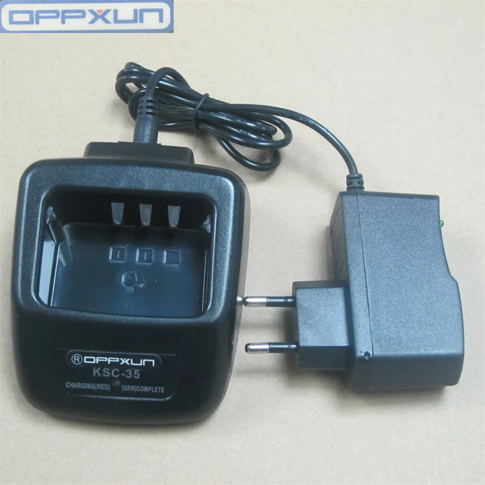 Precio reducido Oppxun KSC-35 Li-Ion Lader Voor Kenwood TK-3207/2207/3217/2217 U100 TK3307 TK2307 dos Manier de Radio 9YaLQAKkaMk