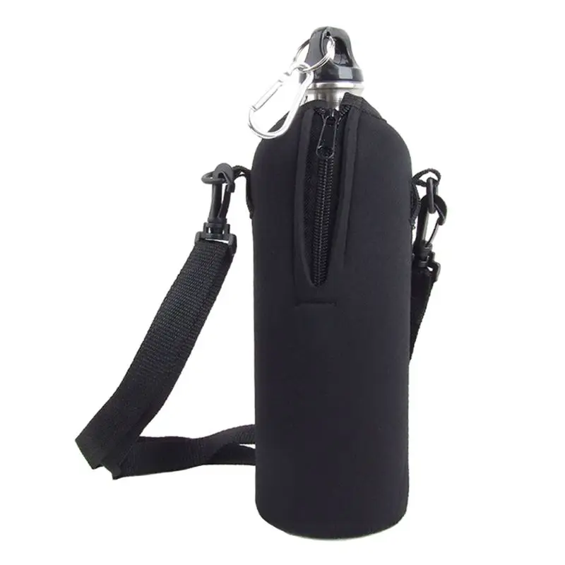 1000 мл крышка бутылки воды сумка с плечевым ремнем Перевозчик инсулата держатель E65B