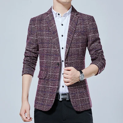 2019 Spring Autumn Luxury Men Blazers New Fashion Brand High Quality Slim Fit Suit Chinese Jacket 2019 Spring Autumn Luxury Men Blazers New Fashion Brand High Quality Slim Fit Suit Chinese Jacket