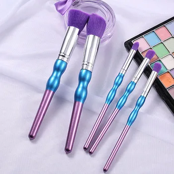 

10 Pcs Professional Makeup Brush Set Makeup Brushes Set For Foundation Powder Blusher Lip Eyebrow Eyeshadow Cosmetic Tool