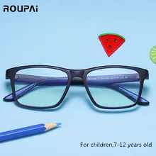 ROUPAI анти синий светильник радиационные очки для детей дети мальчик девочка очки для компьютерных игр blue ray очки oculos infantil