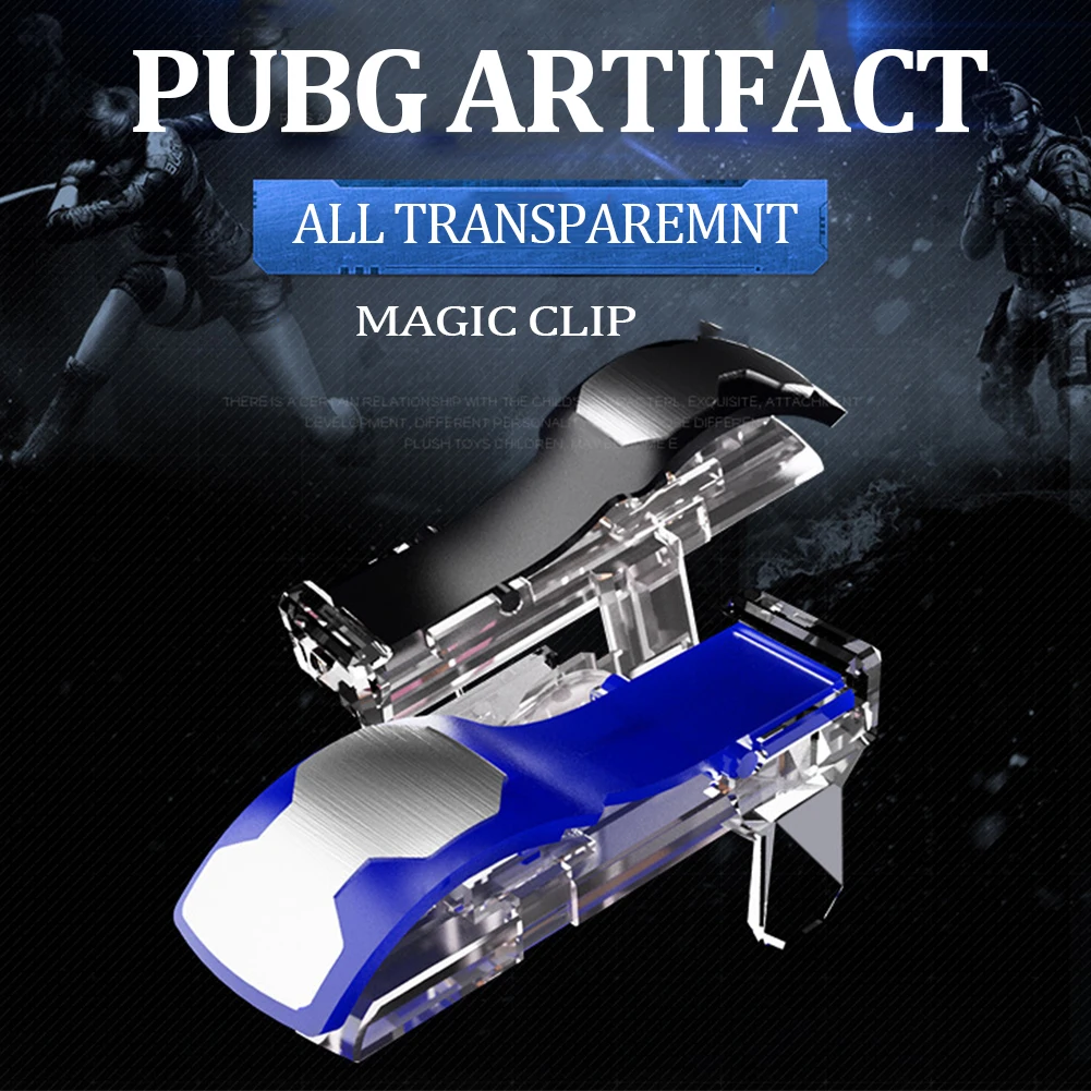 

Mobile Gaming Trigger for PUBG Gamepad Fire Shooter Button Aim Key for PUBG for IOS iPhone Android Samsung S10 5G Huawei Xiaomi