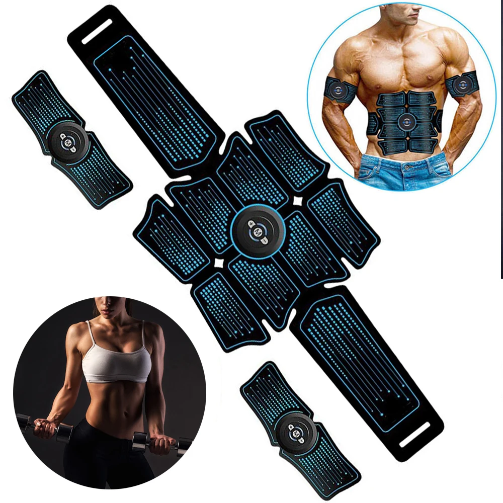 EMS Abdominal Belt Electrostimulation ABS Muscle Stimulator Hip