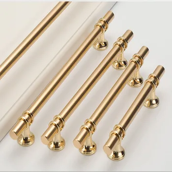 wholesale 96mm128mm160mm192mm256mm320mm Knob Cupboard Pulls Drawer Knobs Kitchen Cabinet Handles Furniture Handle Hardware