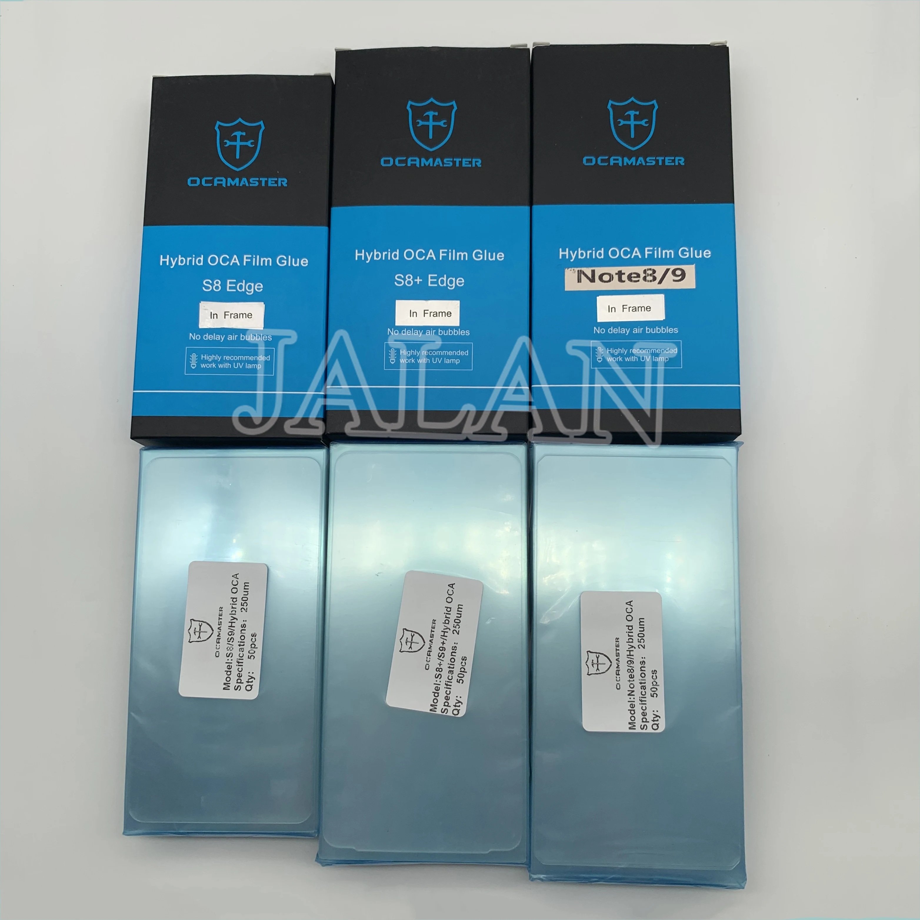 OCA Master 150um 175um новый материал клей для Samsung s10 s8 s9 plus Note 8 9 Niote 10 ЖК-дисплей в рамке