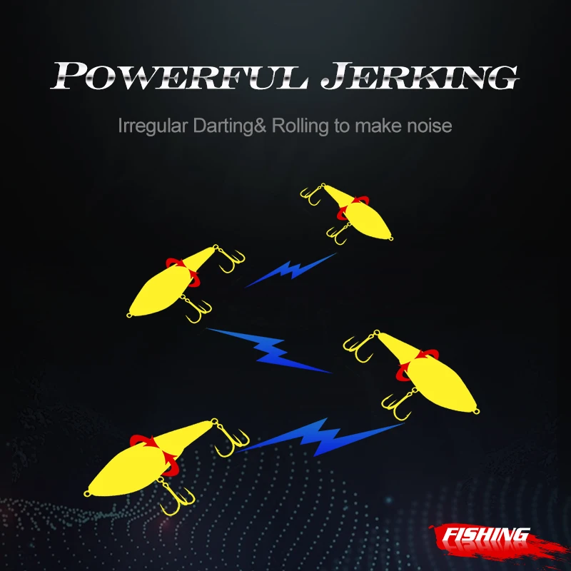 Hunthouse muskies Jerkbait Pike Fishing Lure Jerk VIB Musky Baits Slow Sinking wobblers for pike Pesca Leurre jerkbaits