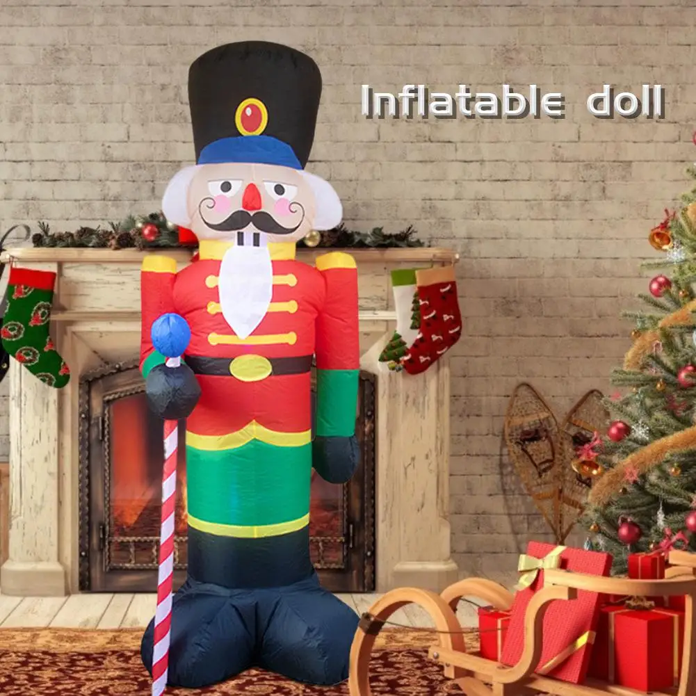

2019 English Soldier Toys 2.4m Child Toy Inflatable Dice Jumbo Large Inflatable Dot Diagonal Giant Toy Party Air LED Light