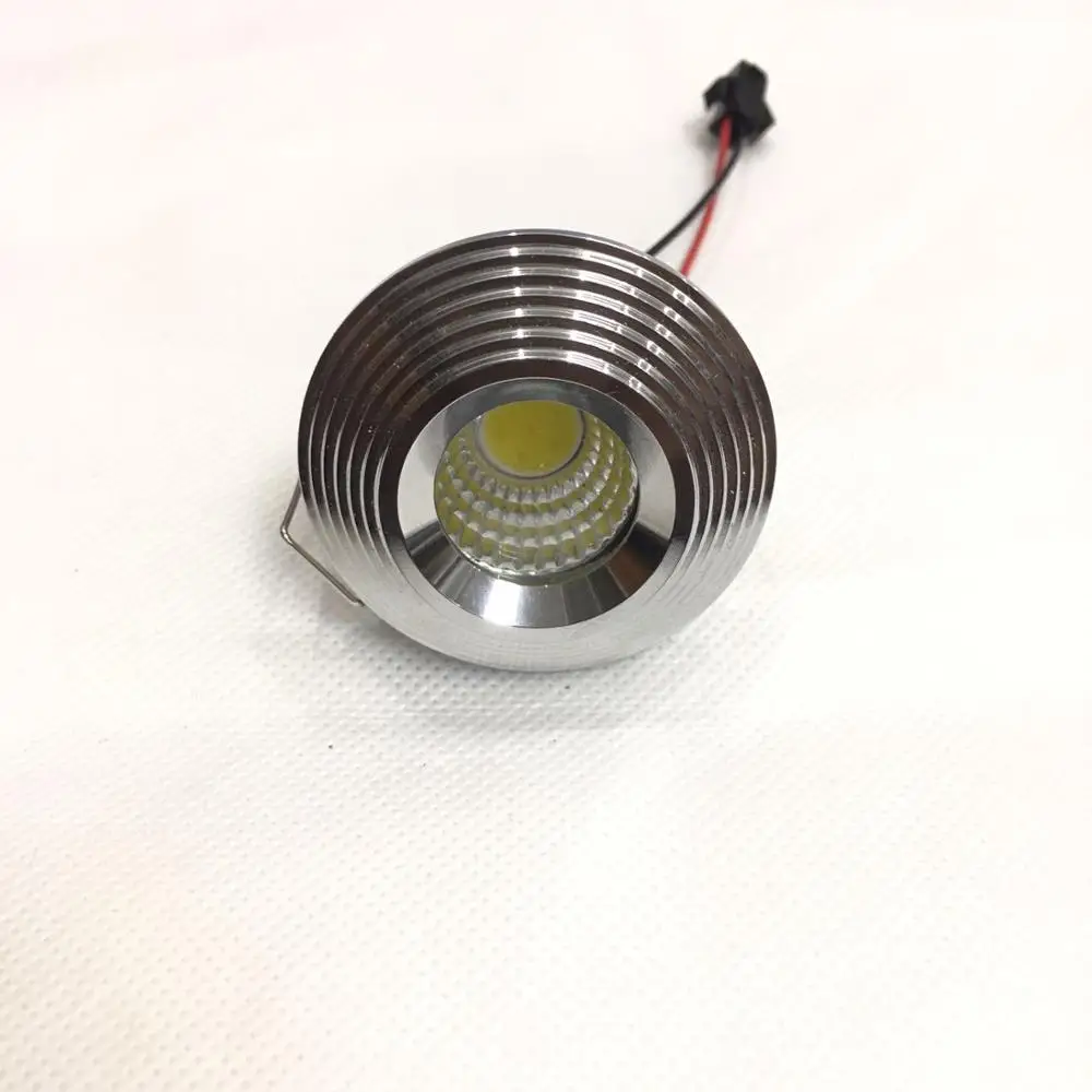 10 единиц 3 W светодиодный мини Einbauleuchte круглым verstellbarer черно-белую пятно Deckenlampe 220 V светодиодный-Schrankleuchte