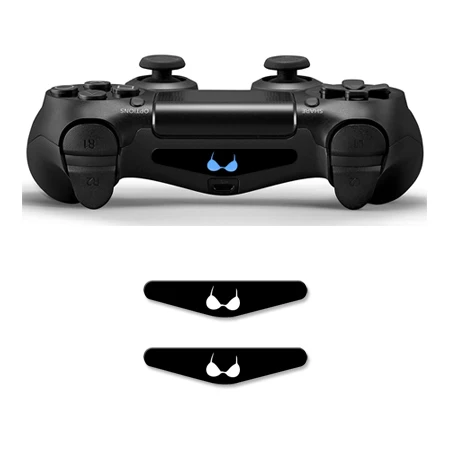 YSLED0166-2pcs 1 пара модных пользовательских PS4 светодиодный световой бар виниловые наклейки для Playstation 4 Dualshock контроллер лайтбар крышка наклейки - Цвет: YSLED0166-2pcs